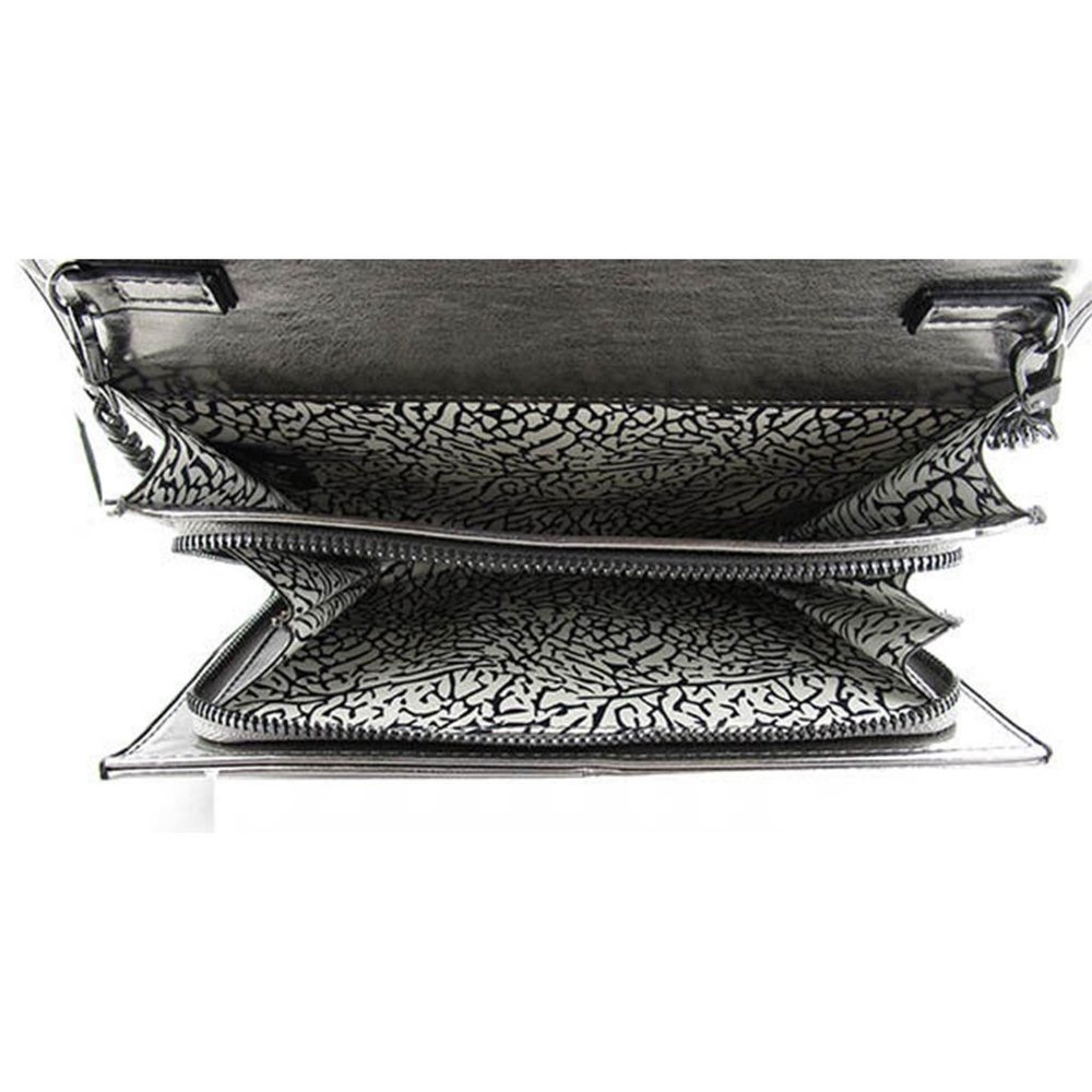 INC International Concepts Farahh Metallic Clutch/Crossbody Bag - Picture 2 of 4